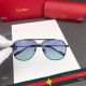 Best Replica Cartier Polarized lens Gold frame Sunglasses - Mens Gift (5)_th.jpg